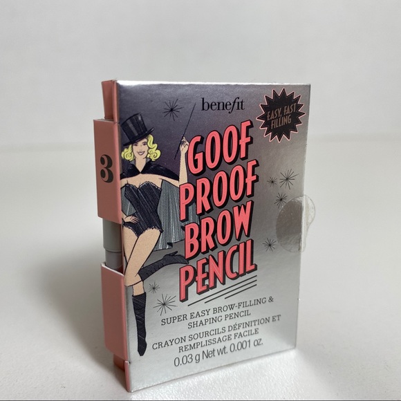 Benefit Goof Proof Brow Pencil 3 Warm Light Brown - Picture 2 of 5
